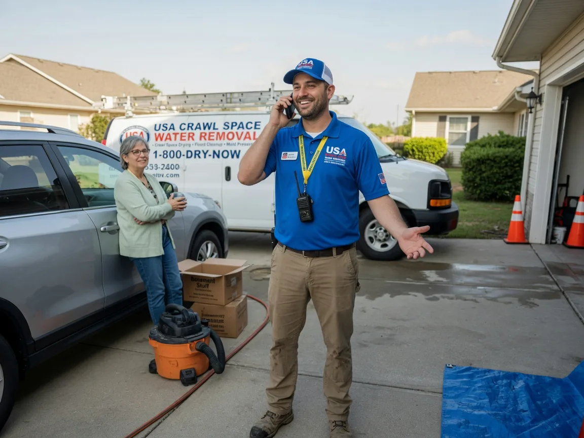 Crawl Space Water Removal Dwight, NE FAQs